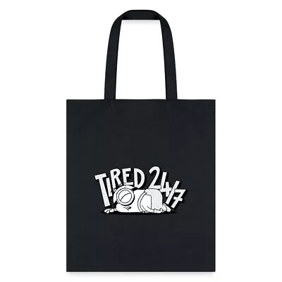 Buy Minions Merch Stuart Tired 24/7 Officially Licensed Tote Bag, One Size, Black • 19.88£