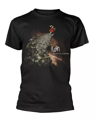 Buy Korn Follow The Leader Black T-Shirt NEW OFFICIAL • 16.29£