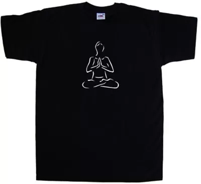 Buy Yoga Lotus Pose T-Shirt • 12.99£