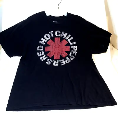 Buy Red Hot Chili Peppers Tee T Shirt Adult Large Blackout Merch.  Easy Care • 10.42£