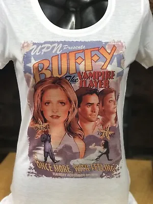 Buy Buffy The Vampire Slayer T-shirt - Once More With Feeling - Mens & Women's Sizes • 15.99£