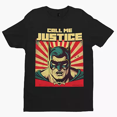 Buy Call Me Justice T-Shirt - Cool Funny Retro Movie Film TV Adult Comedy Super Hero • 11.99£