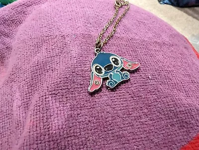 Buy Disney Stitch Necklace Lilo And Stitch Girls Costume Jewellery Charm UK Gift • 5£