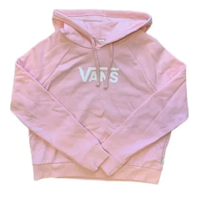 Buy Brand New Womens Vans Flying V Boxy Hoodie Orchid Pink Small • 38.18£