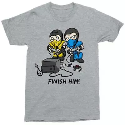 Buy Mortal Kmobat - Finish Him - T-shirt - Brand New & Licensed - Gamers 73-301-378 • 18.10£