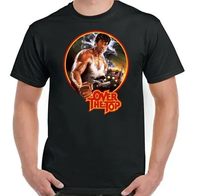 Buy OVER THE TOP T-SHIRT Mens Movie Film Sylvester Stallone Sly Rocky Rambo Tee Top • 10£
