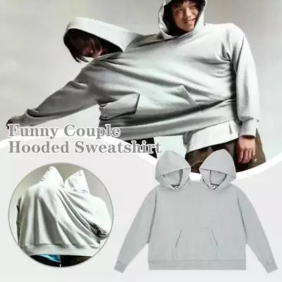 Buy Intimate Hoodie, Funny Couple Hooded Sweatshirt, For Two NEW People Wearing N7E • 23.30£