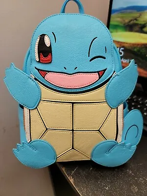 Buy Loungefly Pokemon Squirtle Cosplay Mini Backpack Blue - With Tags!!! • 264.59£