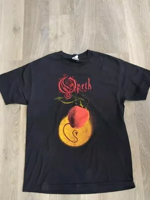 Buy OPETH The Devils Orchard Original Alstyle T Shirt Large Prog Metal Rock Rare 👹 • 15£