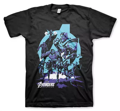 Buy The Avengers End Game Thanos Iron Man Hulk 1 Official Tee T-Shirt Mens Unisex • 18.27£