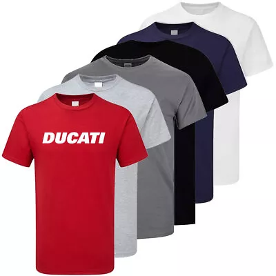 Buy Ducati Motorbike Motorcycle GP Racing Speed Race Motogp Mens T-shirt Logo Tee • 12.95£
