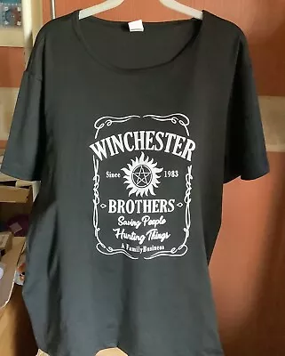 Buy Winchester Brothers Ladies T Shirt Supernatural…..the Family Business….bnip….3xl • 5£