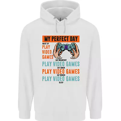 Buy My Perfect Day Video Games Gaming Gamer Mens 80% Cotton Hoodie • 24.99£