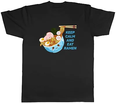Buy Keep Calm & Eat Ramen Japanese Noodles Food Mens Unisex T-Shirt Tee Gift • 8.99£