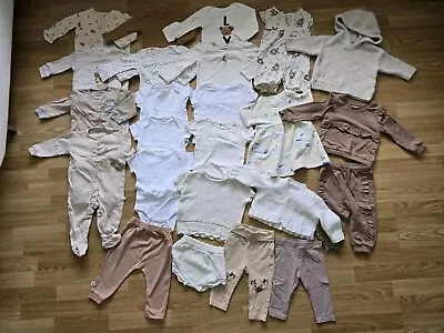 Buy Baby Girl Girls Clothes Bundle 6-9 Months / Dungarees / Dress / Tracksuit / Set • 19.99£