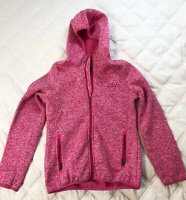 Buy California City Wear Est. 1975 Pink Hoodie Sweatshirt Zip Up Large • 14.25£