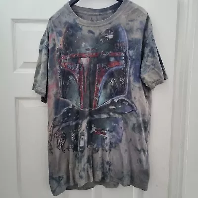 Buy Mens Size Large Star Wars Boba Fett T Shirt • 5£