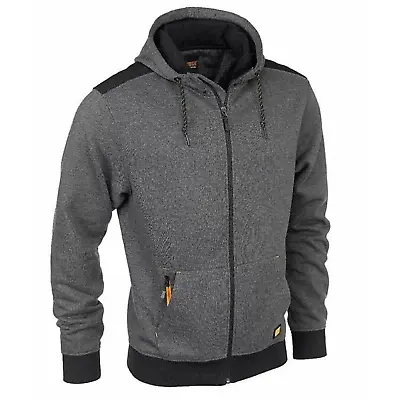Buy Mens High Quality Padded Casual Fleece Lined Full Zip Hoodie Sweatshirt Jacket • 14.95£