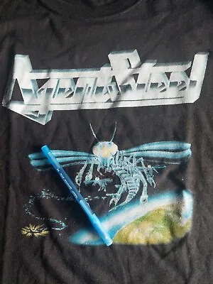 Buy Agent Steel Mad Locust Rising Shirt Heavy Metal Rock Cirith Ungol Queensryche • 40.17£