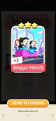 Buy Monopoly Go Aeygo Merch • 1.40£