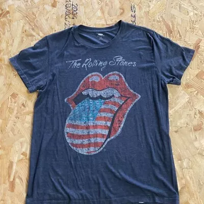 Buy The Rolling Stones T Shirt Grey Medium M Mens US Tour 1978 Music Band Graphic • 8.99£