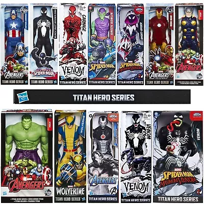 Buy Marvel Action Figures Titan Hero Series Avengers Hasbro Full Collection 12  30cm • 9.99£