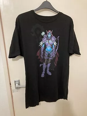 Buy Sylvanas Windrunner Lootcrate World Of Warcraft T Shirt Size L Horde Used • 8£