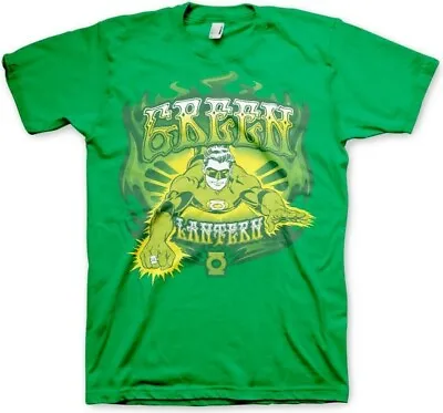 Buy Green Lantern Green Fire T-shirt Green • 29.07£
