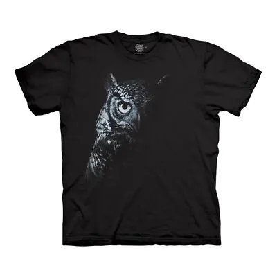 Buy The Mountain Shadow Owl Bird Of Prey Adult T-Shirt • 29.95£