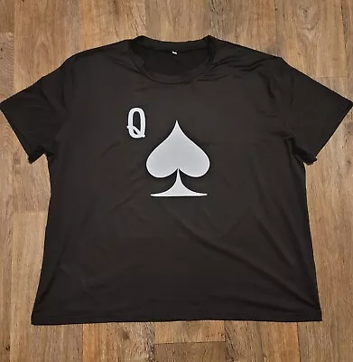 Buy Womens 3x Queen T Shirt - Black • 13.23£