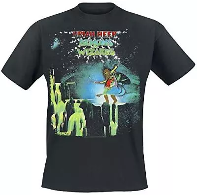 Buy URIAH HEEP - DEMONS AND WIZARDS BLACK - Size XL - New T Shirt - I72z • 19.06£