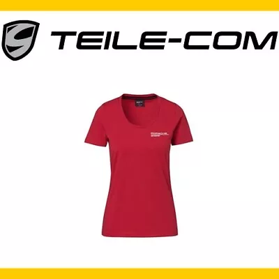 Buy 25% Orig. Porsche Motorsport Collection, Fanwear Ladies T Shirt Red Size / Size • 123.02£
