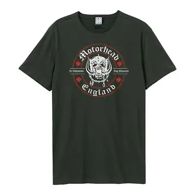 Buy Amplified Unisex Adult St Valentines Day Massacre Motorhead T-Shirt GD736 • 28.59£
