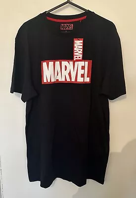 Buy Marvel Logo Graphic T-shirt Size L Brand New & Tagged , Avengers , Comics • 17.99£
