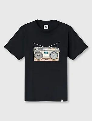 Buy Pretty Green Boombox Shirt T Shirt New Bnwt Xl Mens Current Range Liam Gallagher • 24.99£