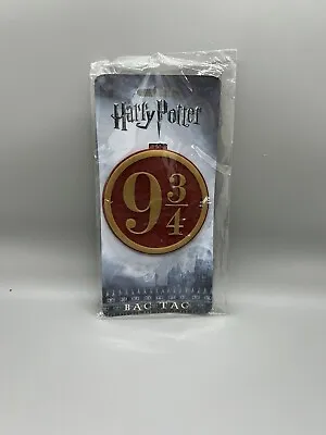 Buy Harry Potter Luggage Bag Tag 9 3/4 Bio World Merch NIP New WB Warner Brothers • 3.86£