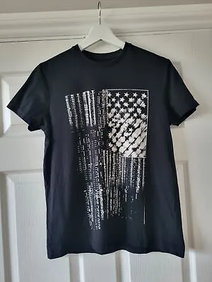 Buy All Saints Star Of Bethlehem Crew T-Shirt Black Graphic Size XS • 16£