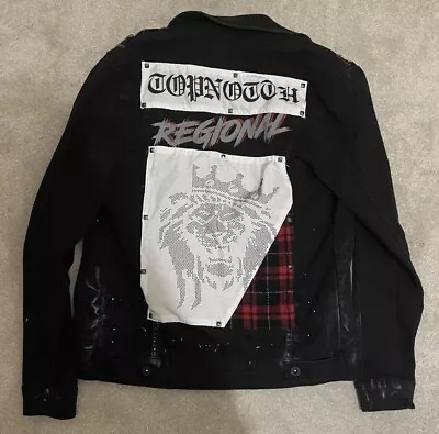 Buy Punk Style Decorated Denim Jacket - Ovi Vestimentaire • 8.99£