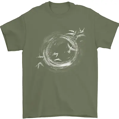 Buy A Ring Of Birds Birdwatching Birdwatcher Birding Mens T-Shirt 100% Cotton • 7.99£
