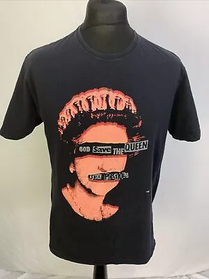 Buy Sex Pistols Official God Save The Queen T-Shirt Punk Rock Music Black XL A870 • 11.43£