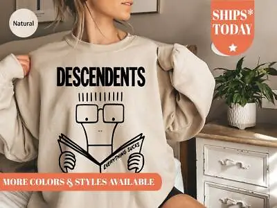 Buy Descendents Everything Sucks Shirt,American Punk Rock Band Crewneck • 43.76£