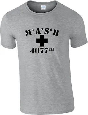 Buy Mash 4077 T-shirt, Army, Military, Marines, Fancy Dress Retro, All Sizes, • 10.75£
