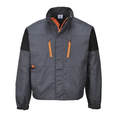 Buy Portwest Tagus Work Jacket TX60 - Hard Wearing Trade Coat Multi Pocket • 24.99£