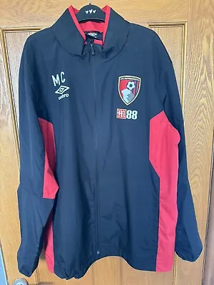 Buy AFC Bournemouth 2018/19 Umbro Football Training  Jacket - Mens Large • 6£