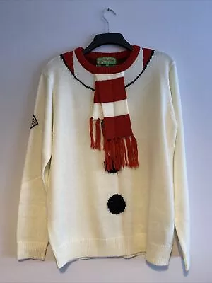 Buy Ho, Ho, Ho!!! Sweaters - Snowman Christmas Sweater Size L • 20£