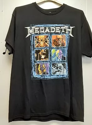 Buy Megadeth Vic Head T Shirt Size XL New Official Band Rock Metal Pop Punk • 17£