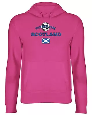 Buy Mens Womens Hoodie Scotland Football Come On Sports Hoody Top Gift • 17.99£