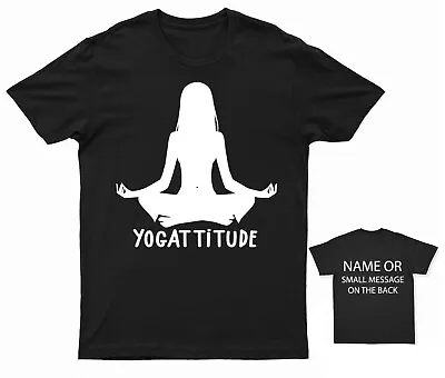 Buy Women Yoga Funny Pose T Shirt • 12.95£