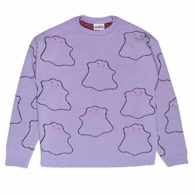 Buy Official Knitted Jumper - Pokemon - Ditto • 39.99£