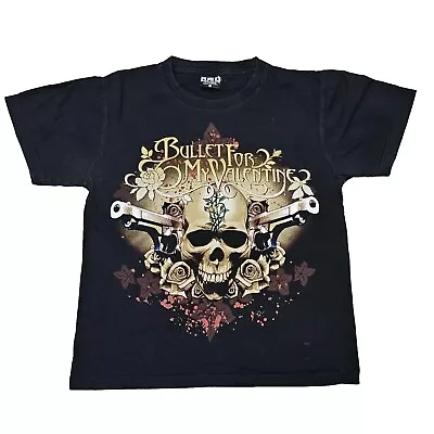 Buy Bullet For My Valentine T Shirt Size Small Women’s Band Tee Graphic Rock Goth • 14.95£